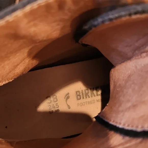 Black Leather Lace-Up Boots - Picture 6 of 9